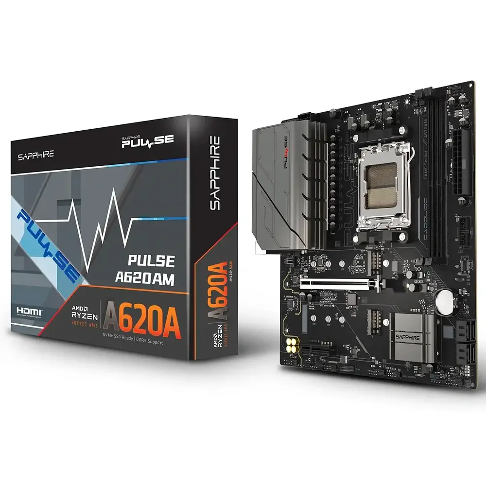 Motherboard Micro-ATX Sapphire Pulse A620M SktAM5