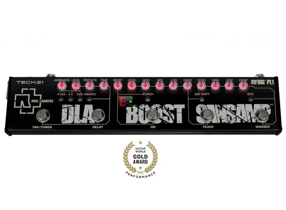 Tech 21 Fly Rig PL 1 Paul Landers Sign