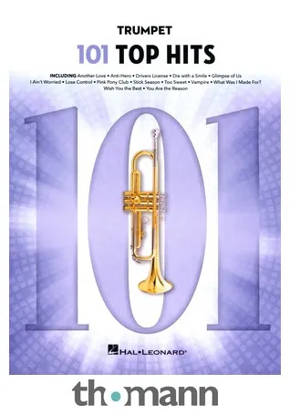 Hal Leonard 101 Top Hits for Trumpet