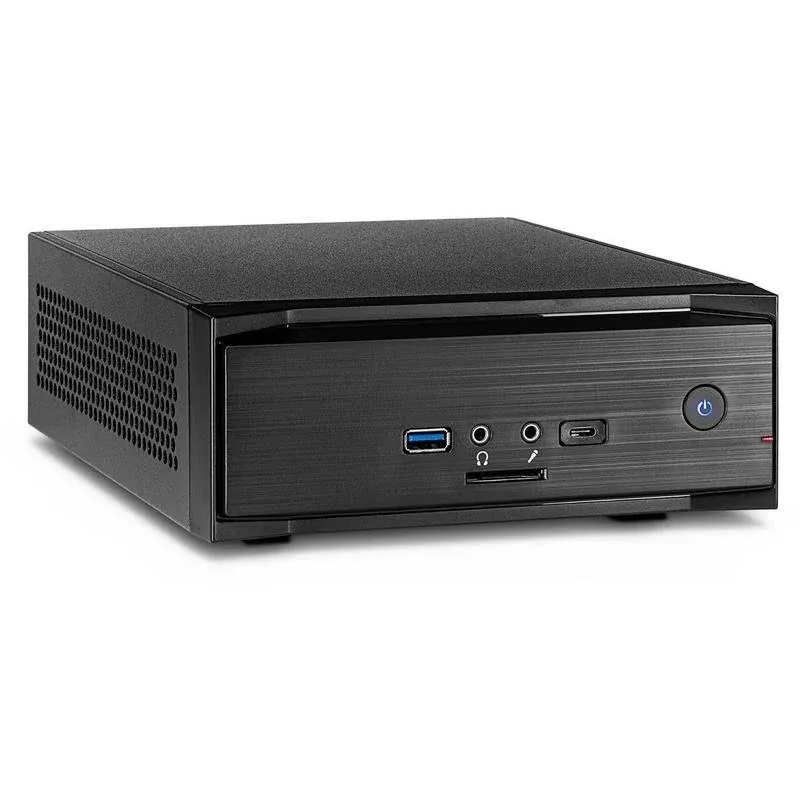 Caixa de Computador Caixa PC Inter-Tech MW-01 II Mini Tower Preta Mini-ITX