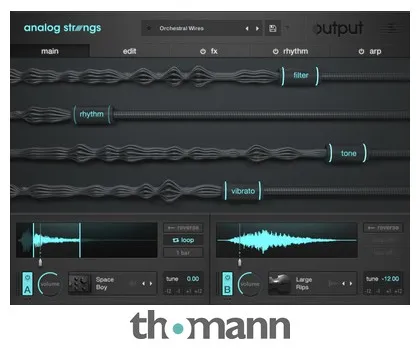 Output Analog Strings