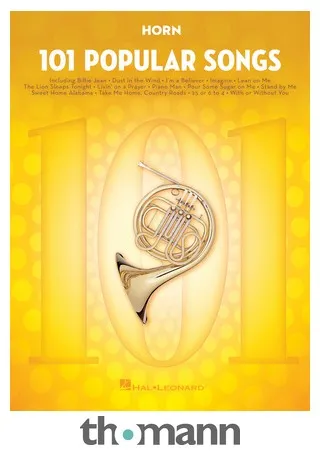 Hal Leonard 101 Popular Songs Horn