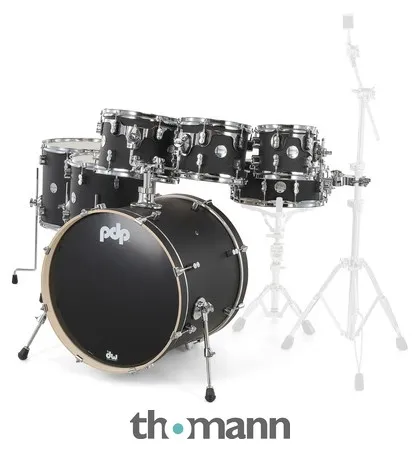 DW PDP CM7 Satin Black