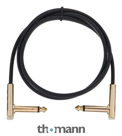 Harley Benton Pro-80 Gold Flat Patch Cable