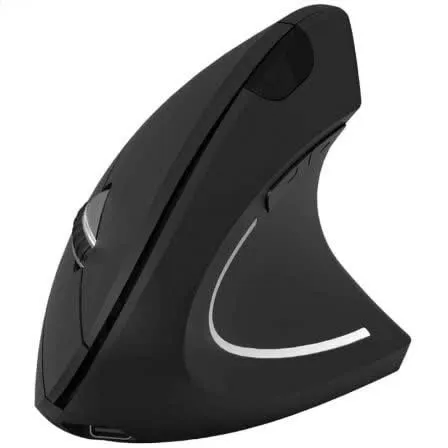 Rato Ergonómico Sem Fios Subblim Vertical EDGVW01 Glide 4000 DPI Preto