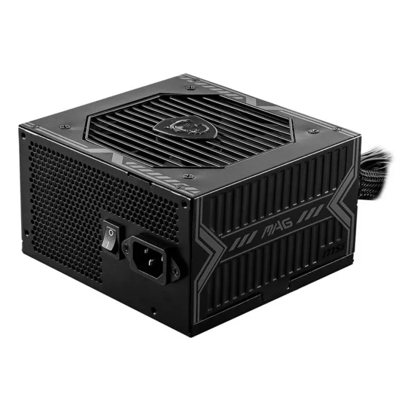 Fonte Alimentação Fonte de Alimentação MSI MAG A550BN 550W Certificação 80 PLUS Bronze Não modular ativo