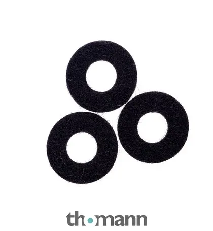 Thomann Valve C.Felt 20x5 3er-Set BK
