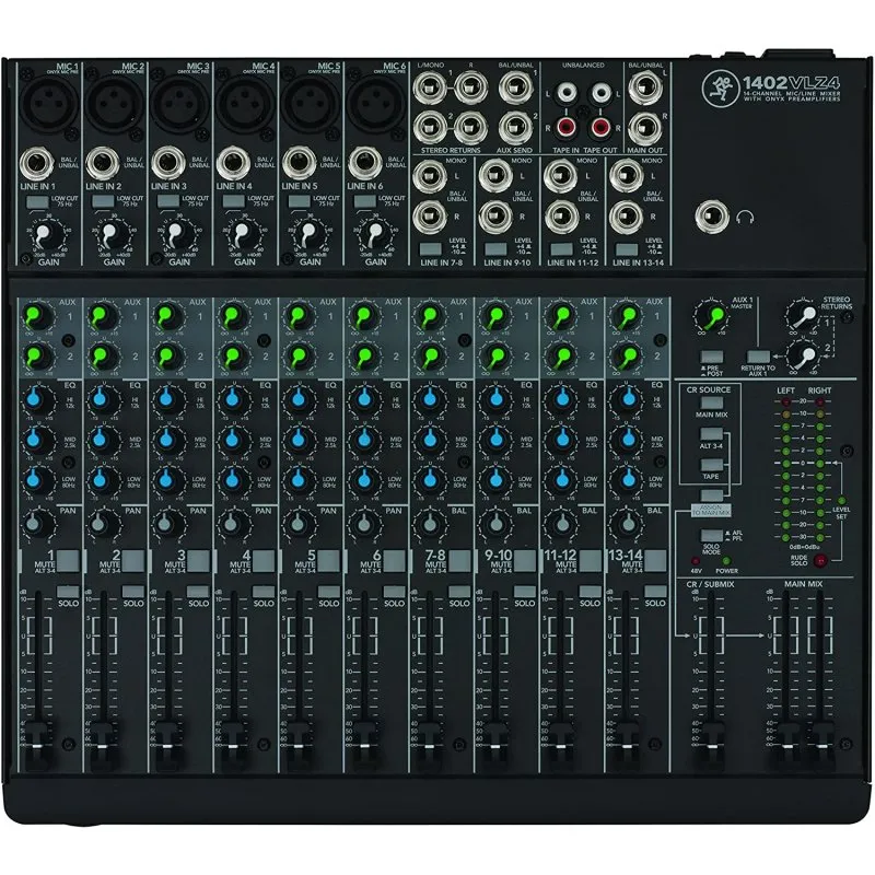 Mackie 1402VLZ4 Mesa de Mistura Analógica Compacta 14 Canais