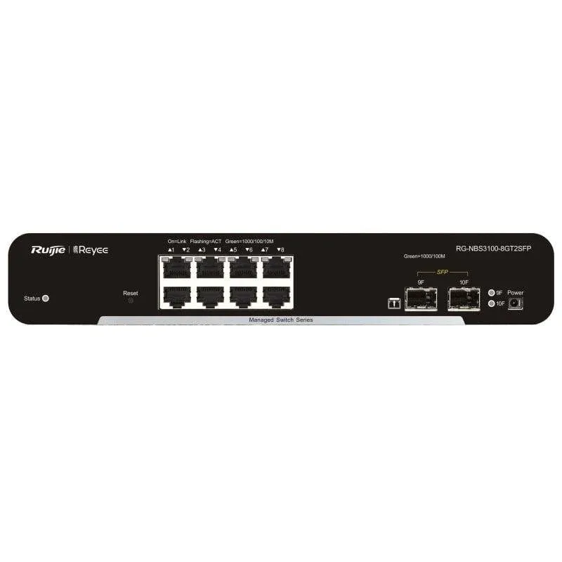 Switch Ruijie RG-ES116G 16 Ports Gigabit Ethernet Não Gerido Preto