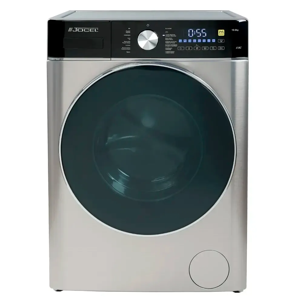 Máquina de Lavar Roupa de Livre Instalação Jocel JLR014764 10kg 1400RPM A Look Inox