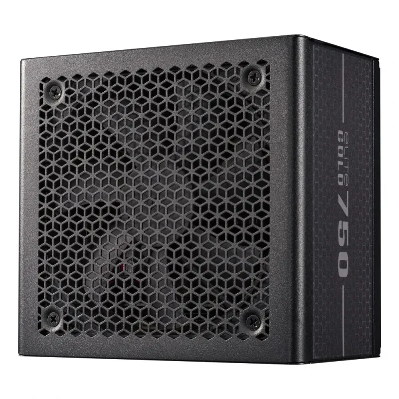 Fonte de Alimentação Cooler Master Elite Gold 750W 80+ Gold Modular 3.1 Preta