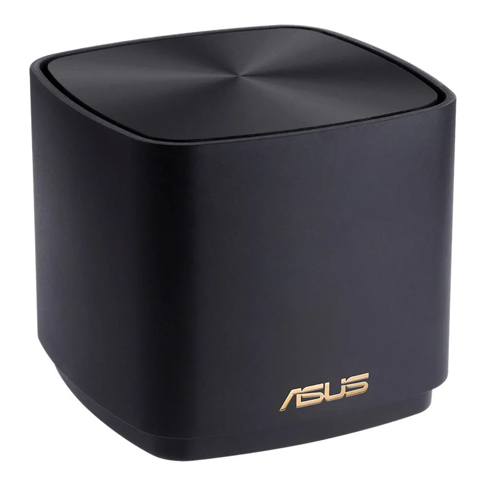 Router Asus ZenWiFi AX Mini (XD4) AX1800 Dual-Band WiFi 6 AiMesh Gigabit Pack-1 Preto