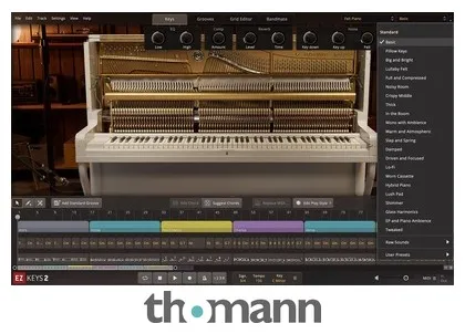 Toontrack EKX Felt Piano