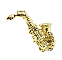 Pin Gewa 038 Saxofone Dourado