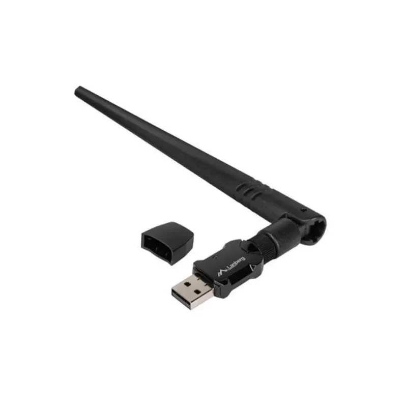 Placa de Rede Lanberg NC-0900-WIE USB 2.0 600 Mbit/s Wi-Fi 6 Dual Band