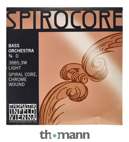 Thomastik 3885.3W Spirocore D Bass 3/4 L