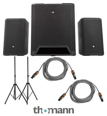 LD Systems Dave 18 G4X Stand Bundle