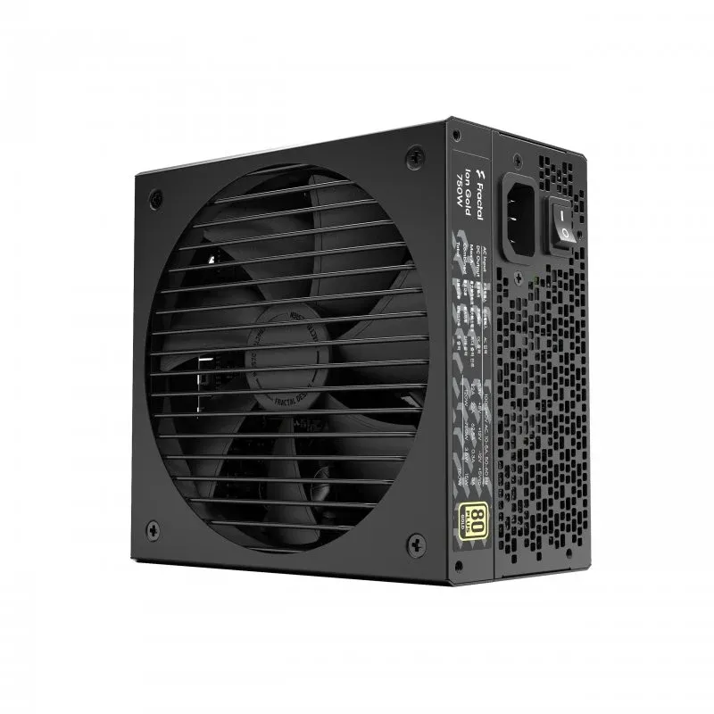 Fonte Alimentação Fractal Design Ion Gold ATX 750W 80 Plus Gold Modular