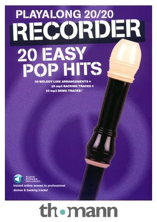 Wise Publications Playalong 20/20 Recorder