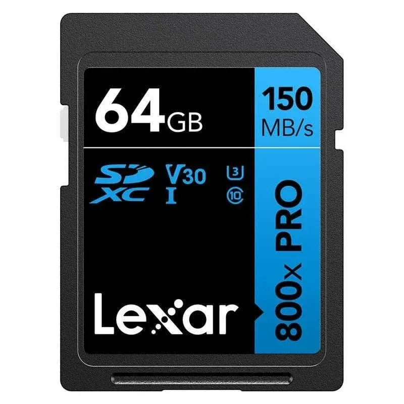 Lexar High-Performance 800xPRO Cartão SD 64GB UHS-I V30 150MB/s