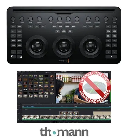 Blackmagic Design Resolve Micro Color Pan Bundle