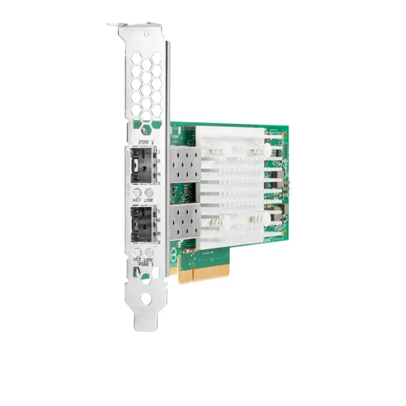 Intel E810-XXVDA2 - Adaptador de rede - PCIe 4.0 x8 - 25 Gigabit SFP28 x 2 - para Edgeline e920, ProLiant DL20 Gen10, DL325 Gen10, DL360 Gen10, DL380 Gen10, ML30 Gen10