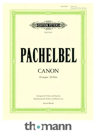 Edition Peters Pachelbel Kanon D-Dur Violin