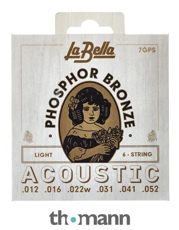 La Bella 7GPS Phosphor Bronze L