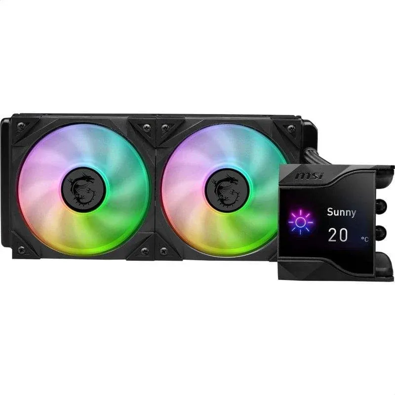 Refrigeração Líquida MSI MPG CORELIQUID D240 240mm 2 Ventoinhas LED IPS