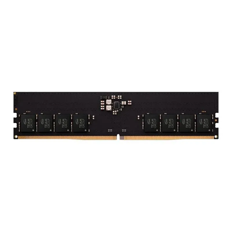 Memória RAM Team Group ELITE 16GB 1x16GB DDR5 6000MHz CL48 Intel XMP Preto