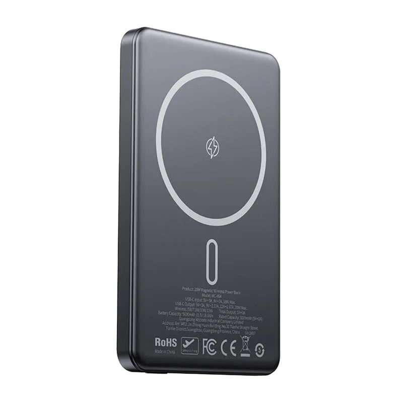Mcdodo Powerbank MC-4641 Ultra-Thin Magnetic Wireless 1C 5.000mAh