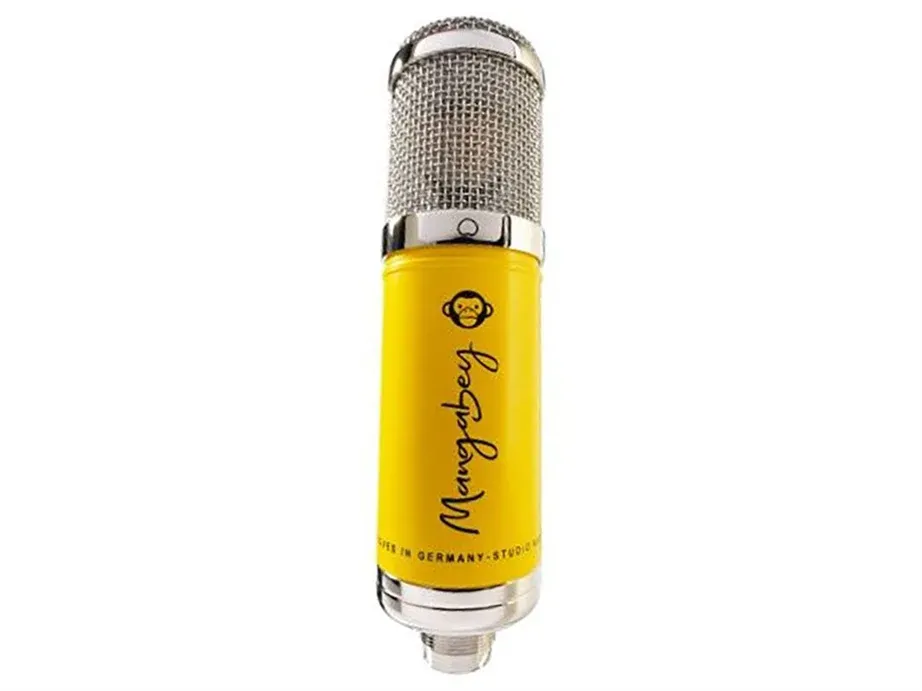 Microfone de Estúdio Monkey Banana Mangabey Tube Amarelo