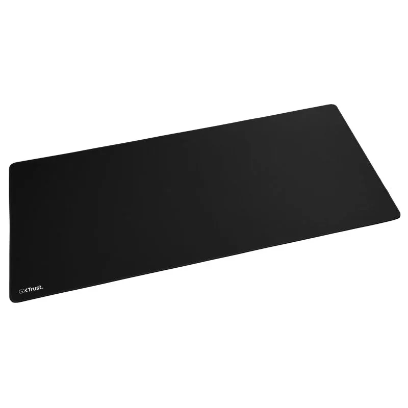 Tapete de Rato Trust Gaming Preto XXL PET Borda Costurada Base Antiderrapante 900x400mm
