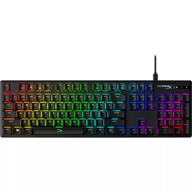 Teclado Mecânico HyperX Alloy Origins RGB Gaming Red Switch (US)