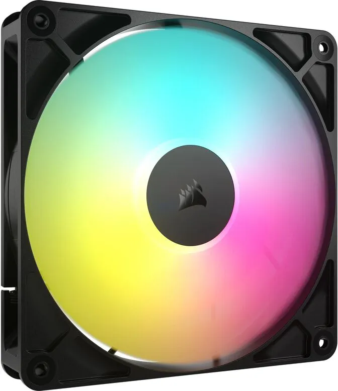 Ventoinha Corsair RS140 ARGB PWM Preta 140mm