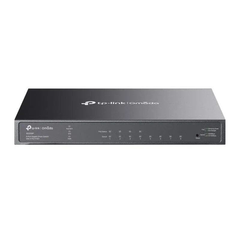 Switch Omada TL-SG2008P 8 Ports Gigabit PoE+ Gerido