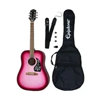 Epiphone Starling Acoustic Player Pack Hot Pink Pearl