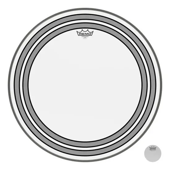 Remo 22" PowerSonic Clear