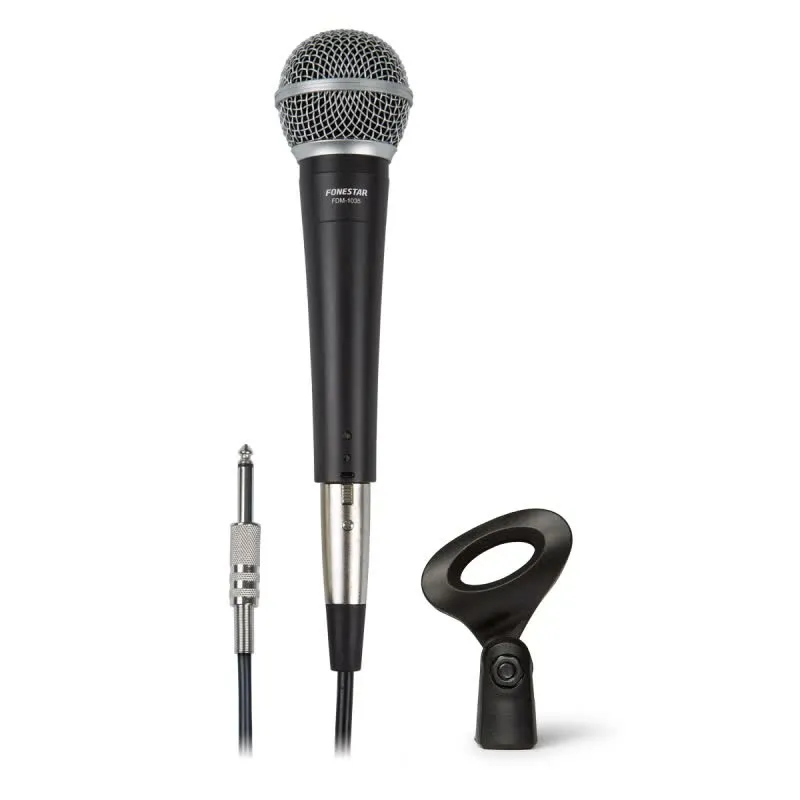Microfone dinâmico de mão unidirecional - FDM-1035