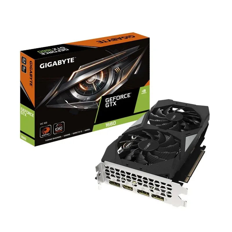 Placa Gráfica Gigabyte GeForce GTX 1660 OC 6GB GDDR5
