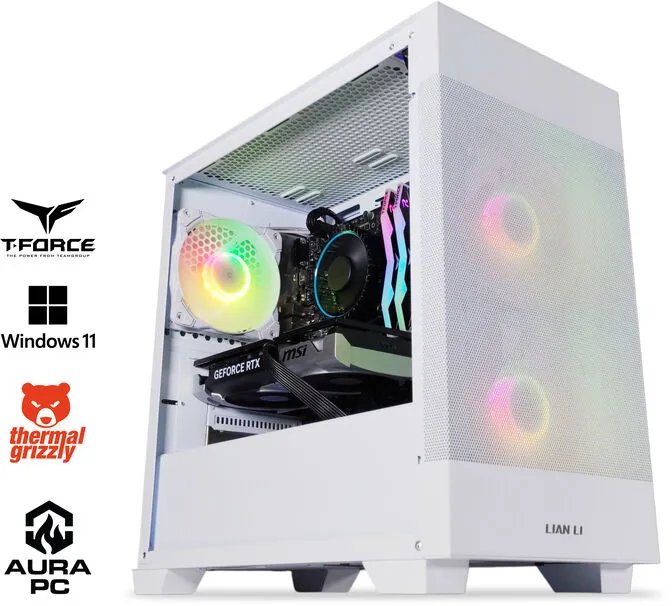 Computador AURA Gamer-PC Intel i5 14400F 32GB DDR5 1TB RTX 5060 Ti WiFi W11