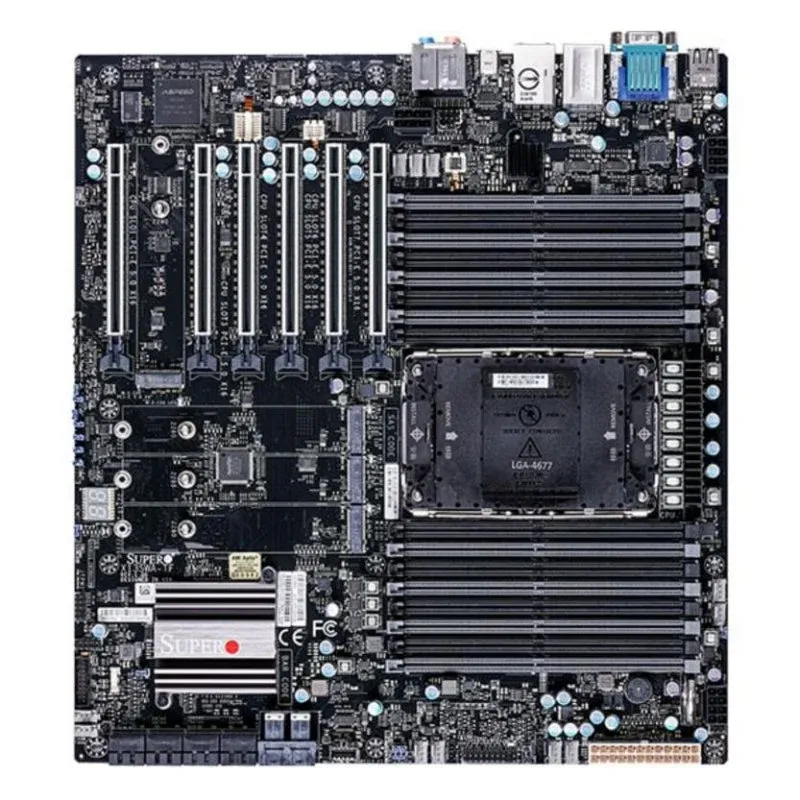 Motherboard Supermicro MBD-X13SWA-TF W790 LGA4677 DDR5 Extended ATX 10GbE RAID