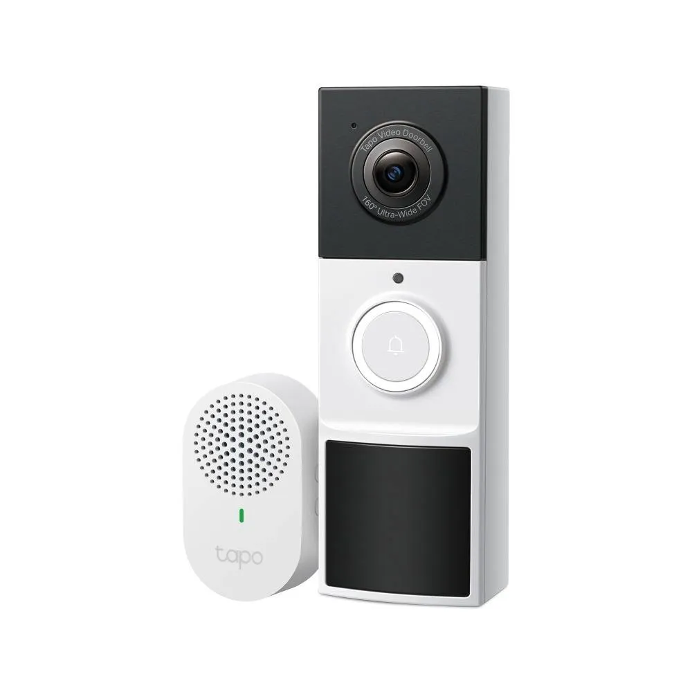 Vídeo Porteiro Inteligente com Bateria TP-Link Tapo TD21 2K IP65