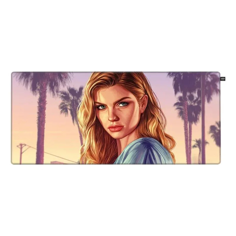 Alfombrinha para rato CHERRY XTRFY GP5 Miami XL Borracha Multicolor Tecido Bordos rematados