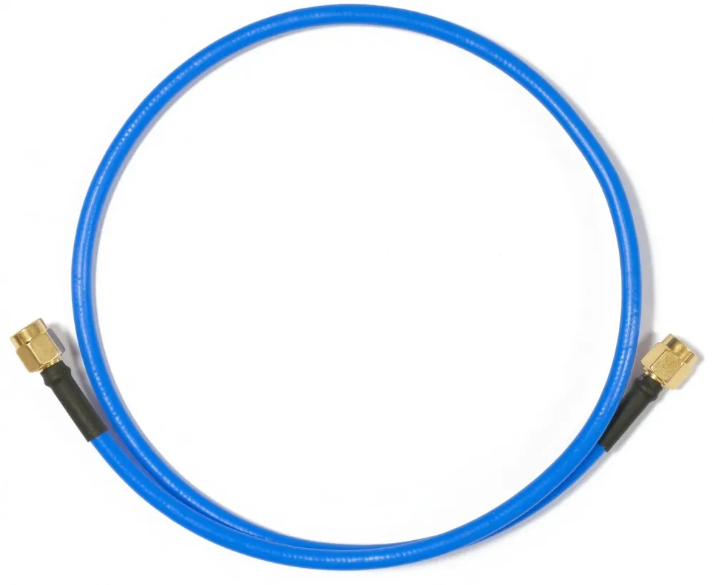 Mikrotik Flex-guide coaxial cable 0.5 m RPSMA Blue ACRPSMA