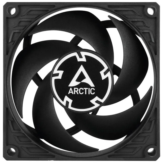 Ventoinha Arctic P8 PWM PST 80mm - Preto