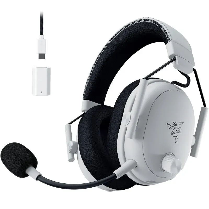 Headset Razer BlackShark V3 Pro Wireless/Bluetooth Branco