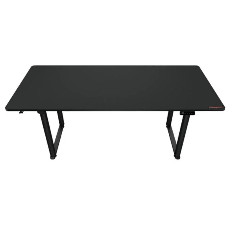 Mesa Gaming Cougar 180cm Fibra de Carbono Ajuste Elétrico Preto