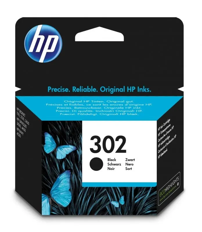 Tinteiro HP 302 Preto Original