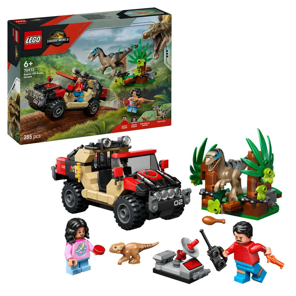 LEGO Jurassic World Raptor Fuga Todo-o-Terreno - 76972